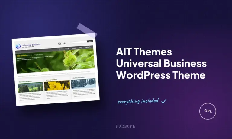 ait themes universal business wordpress theme