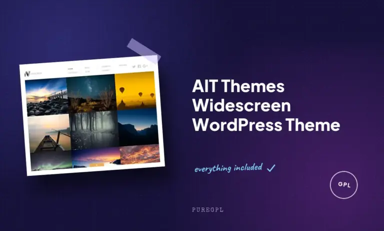 ait themes widescreen wordpress theme