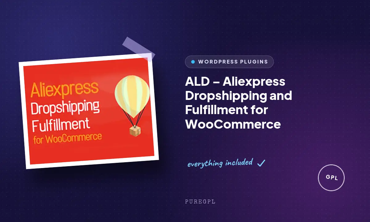 ALD – Aliexpress Dropshipping and Fulfillment for WooCommerce