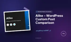 alike wordpress custom post comparison