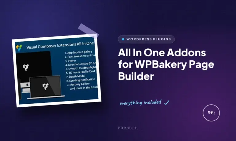 all in one addons for wpbakery page builder