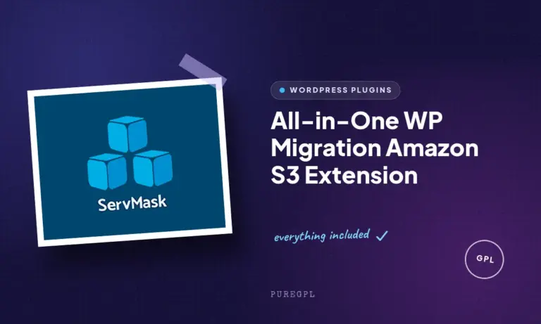 all in one wp migration amazon s3 extension