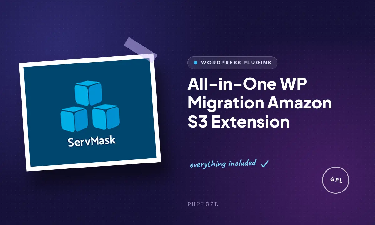 All-in-One WP Migration Amazon S3 Extension