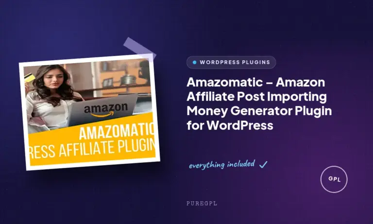 amazomatic amazon affiliate post importing money generator plugin for wordpress