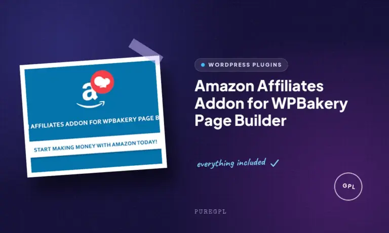 amazon affiliates addon for wpbakery page builder