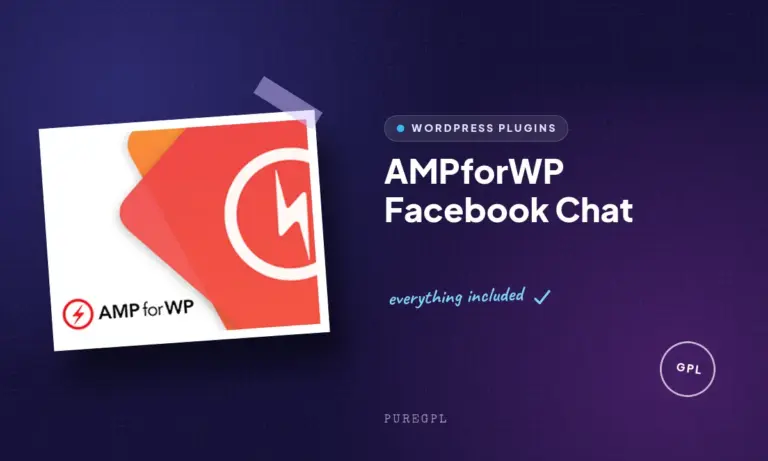 ampforwp facebook chat