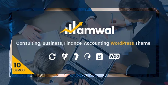 amwal consulting finance wordpress theme 1