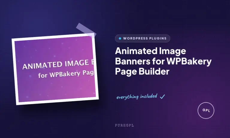 animated image banners for wpbakery page builder