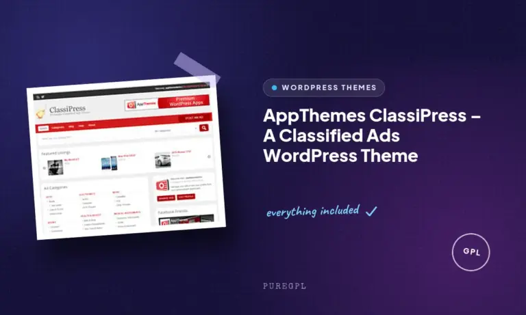 appthemes classipress a classified ads wordpress theme