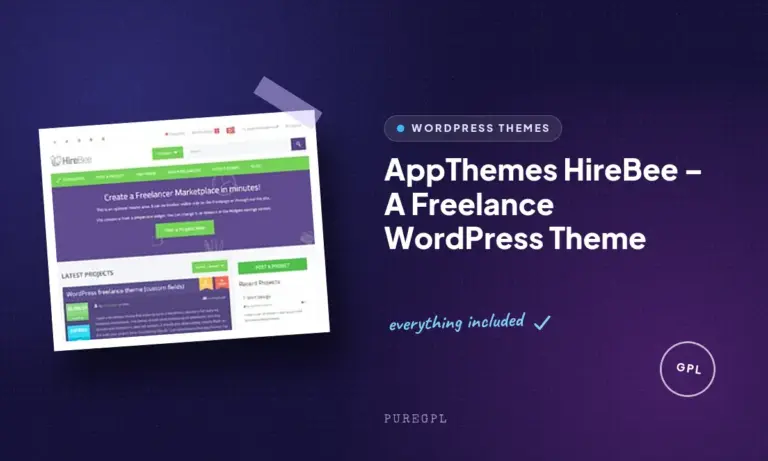 appthemes hirebee a freelance wordpress theme