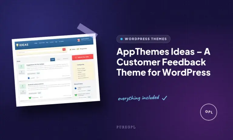 appthemes ideas a customer feedback theme for wordpress