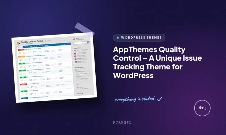 appthemes quality control a unique issue tracking theme for wordpress