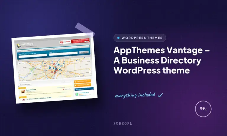 appthemes vantage a business directory wordpress theme
