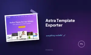 astra template exporter