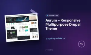 aurum responsive multipurpose drupal theme