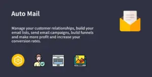 Auto Mail – WooCommerce Abandoned Cart Recovery & Email Marketing