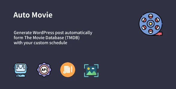 auto movie automatic movie posts generator plugin for wordpress 1