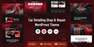 Autoaura – Car Detailing, Car Repair & Car Shop WordPress Theme