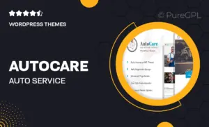 AutoCare – Auto Service WordPress Theme