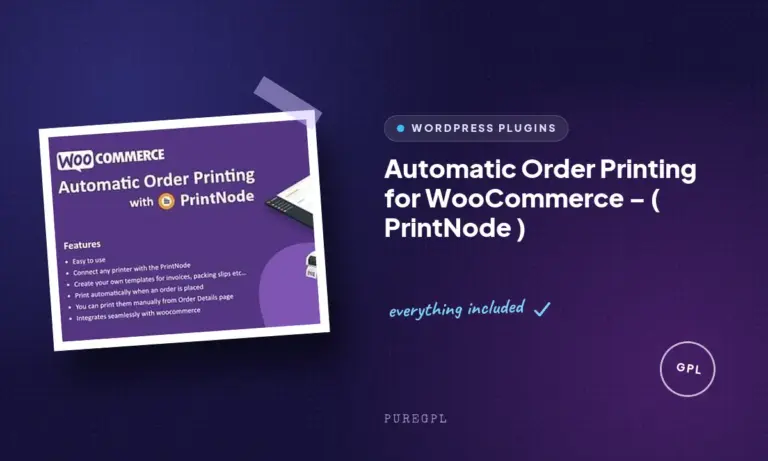 automatic order printing for woocommerce printnode