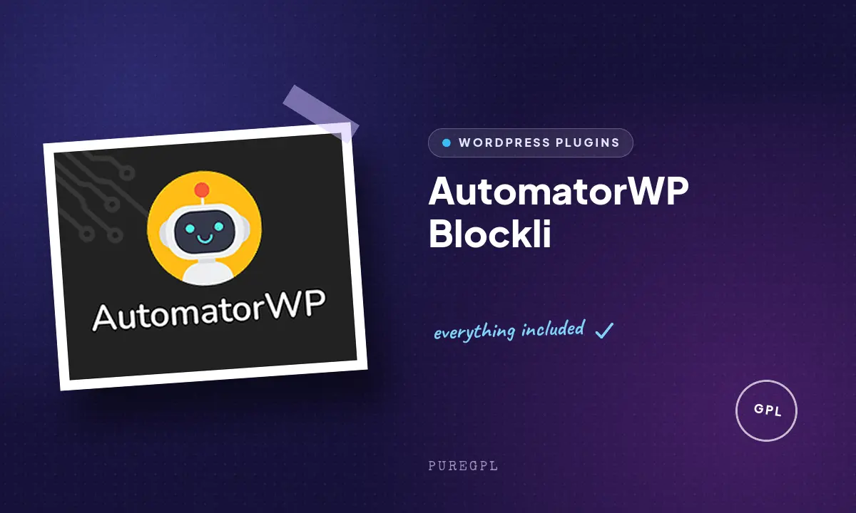 Automatorwp | Blockli