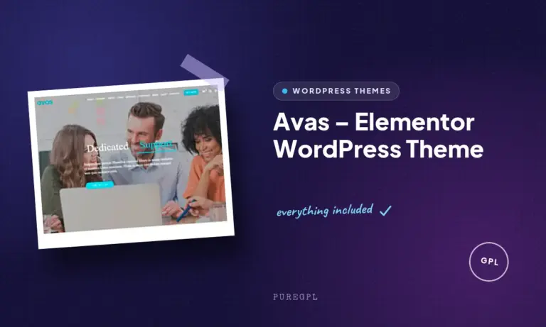 avas elementor wordpress theme