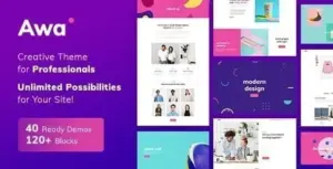 Awa – Portfolio WordPress Theme