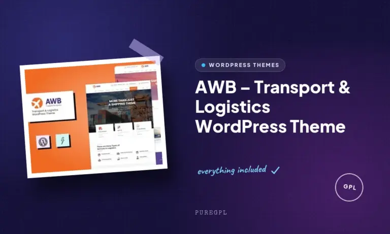 awb transport logistics wordpress theme