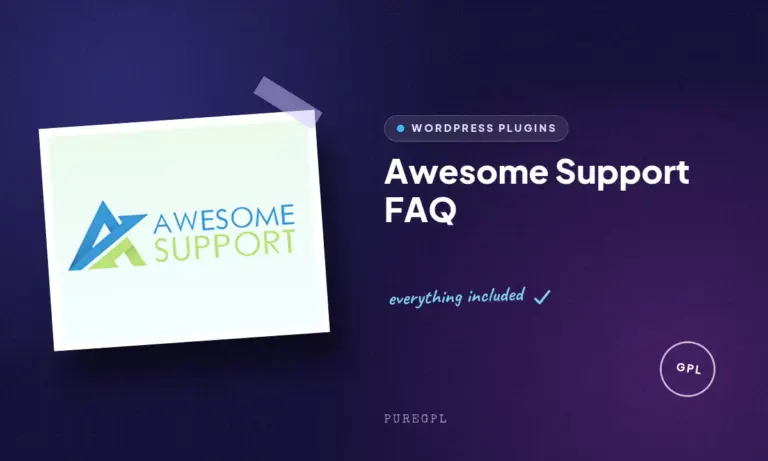 awesome support faq
