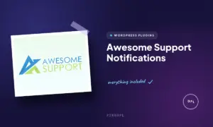 awesome support notifications