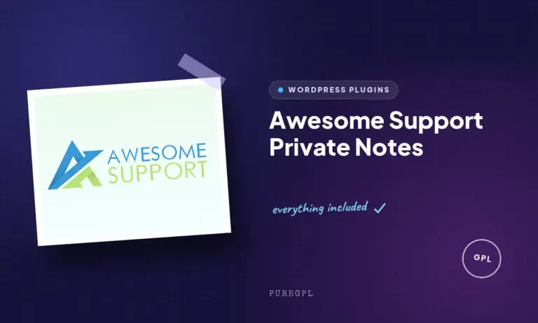 awesome support private notes