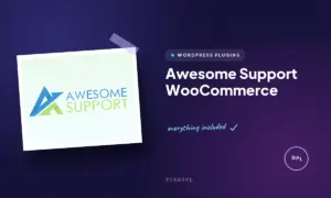awesome support woocommerce