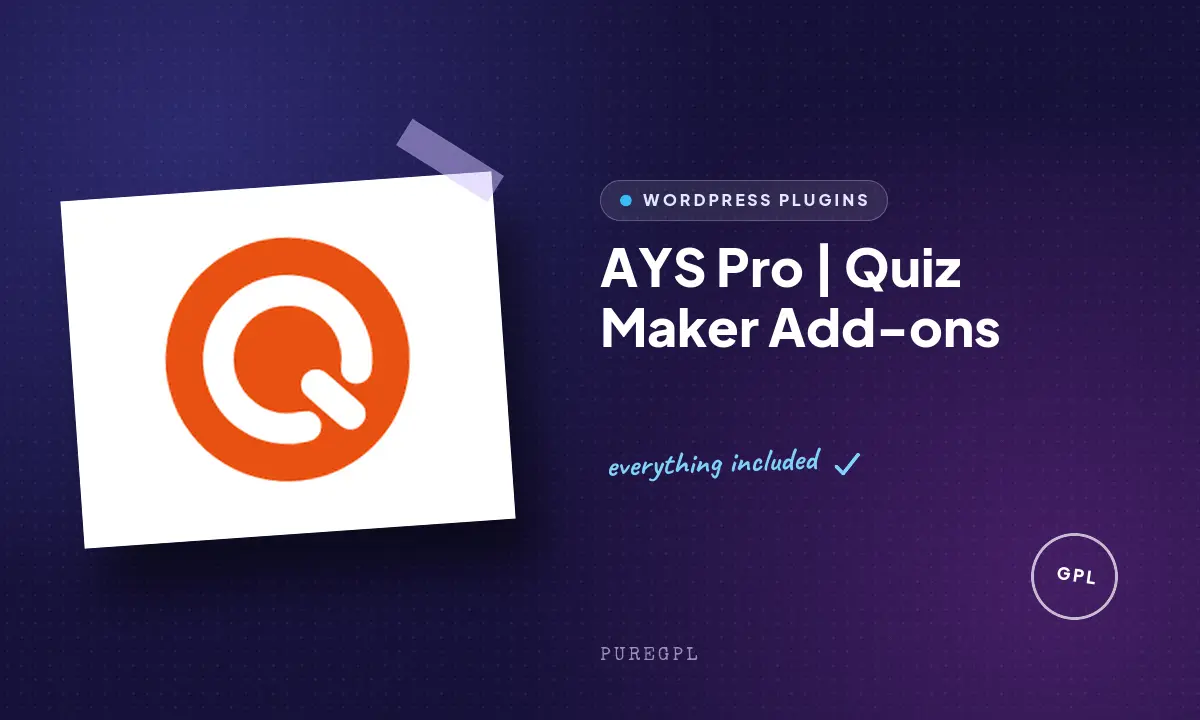 AYS Pro | Quiz Maker Add-ons