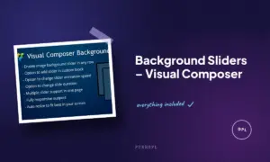 background sliders visual composer