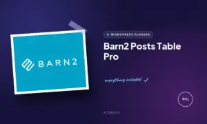 barn2 posts table pro