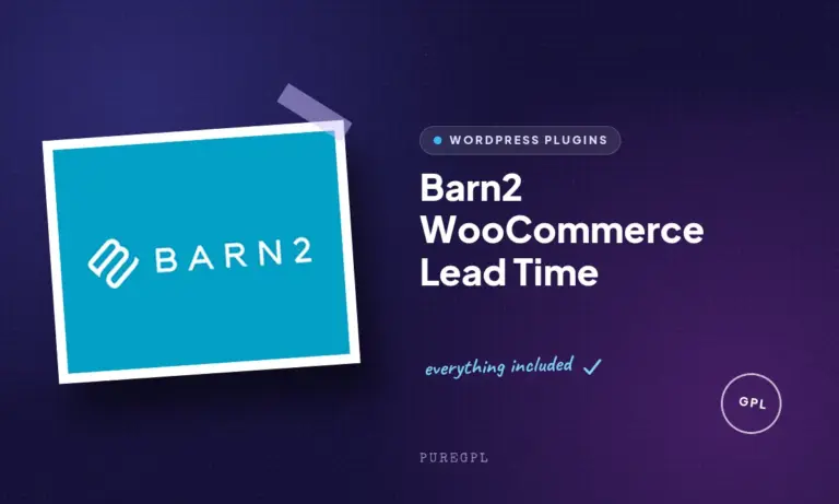 barn2 woocommerce lead time