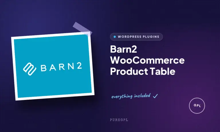 barn2 woocommerce product table