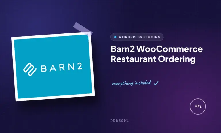 barn2 woocommerce restaurant ordering