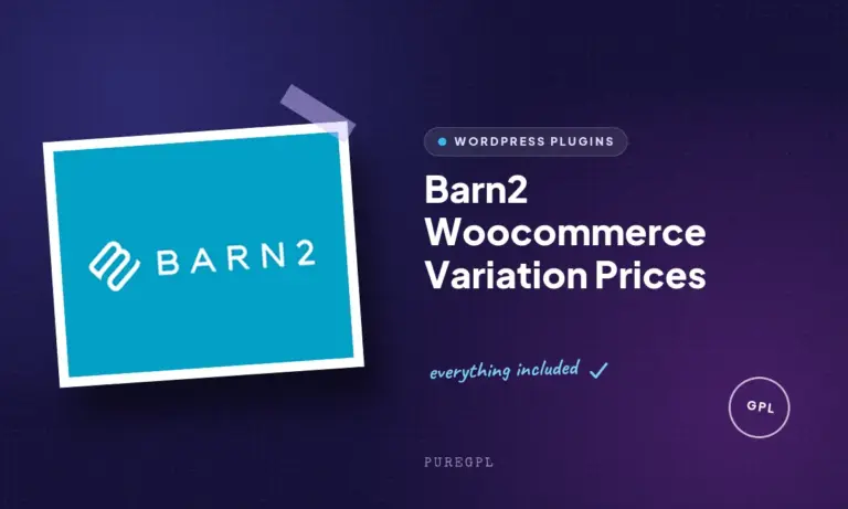barn2 woocommerce variation prices