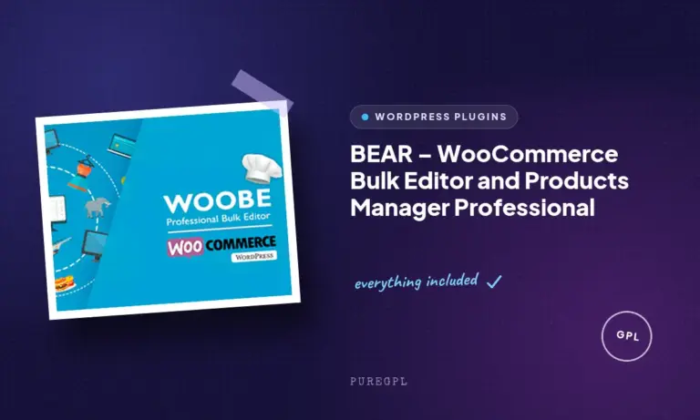bear woocommerce bulk editor and products manager professional