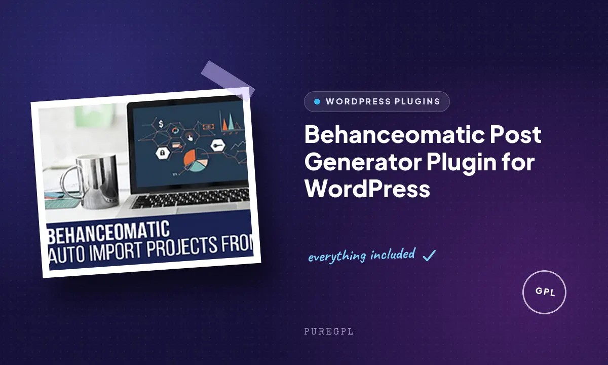 Behanceomatic Post Generator Plugin for WordPress