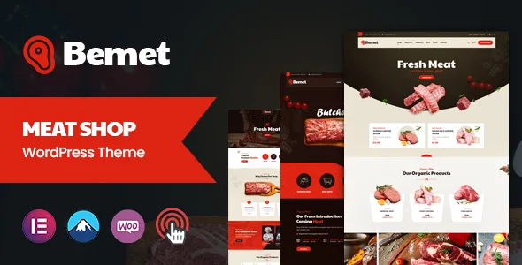 bemet butcher meat wordpress theme 1