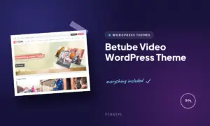 betube video wordpress theme