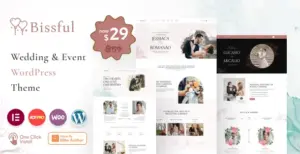 Bissful – Wedding & Event WordPress Theme