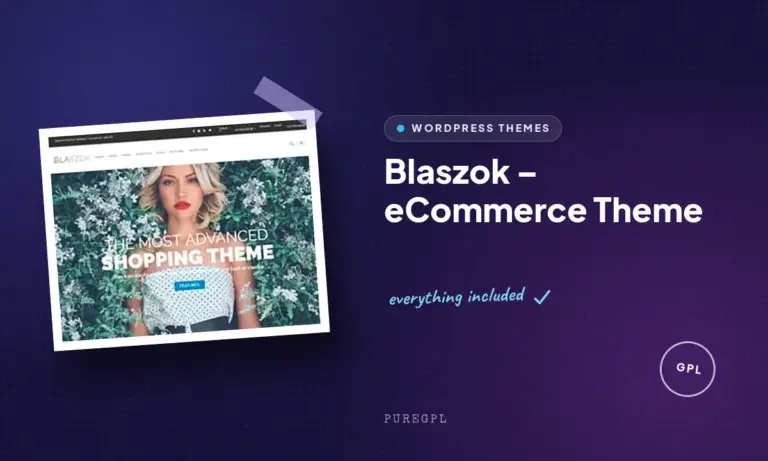 blaszok ecommerce theme