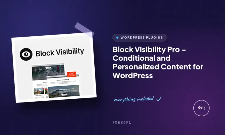 block visibility pro conditional and personalized content for wordpress
