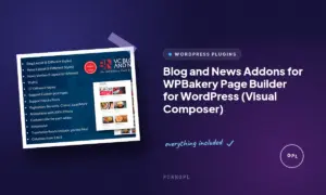 blog and news addons for wpbakery page builder for wordpress visual composer