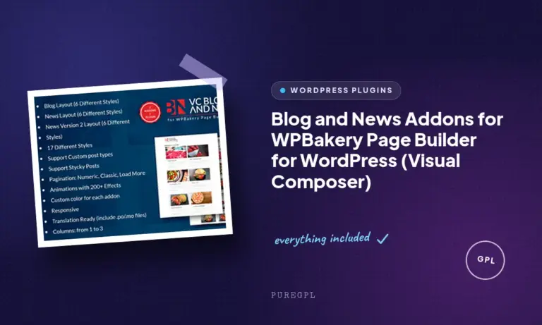 blog and news addons for wpbakery page builder for wordpress visual composer