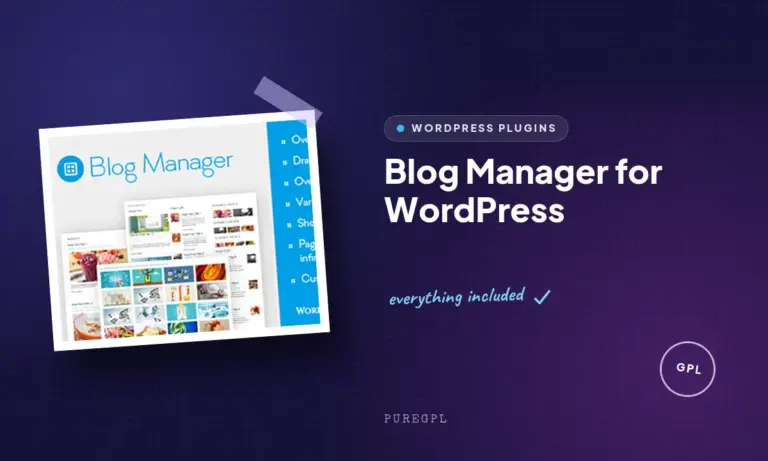 blog manager for wordpress