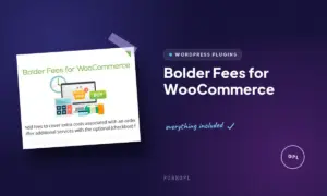 bolder fees for woocommerce